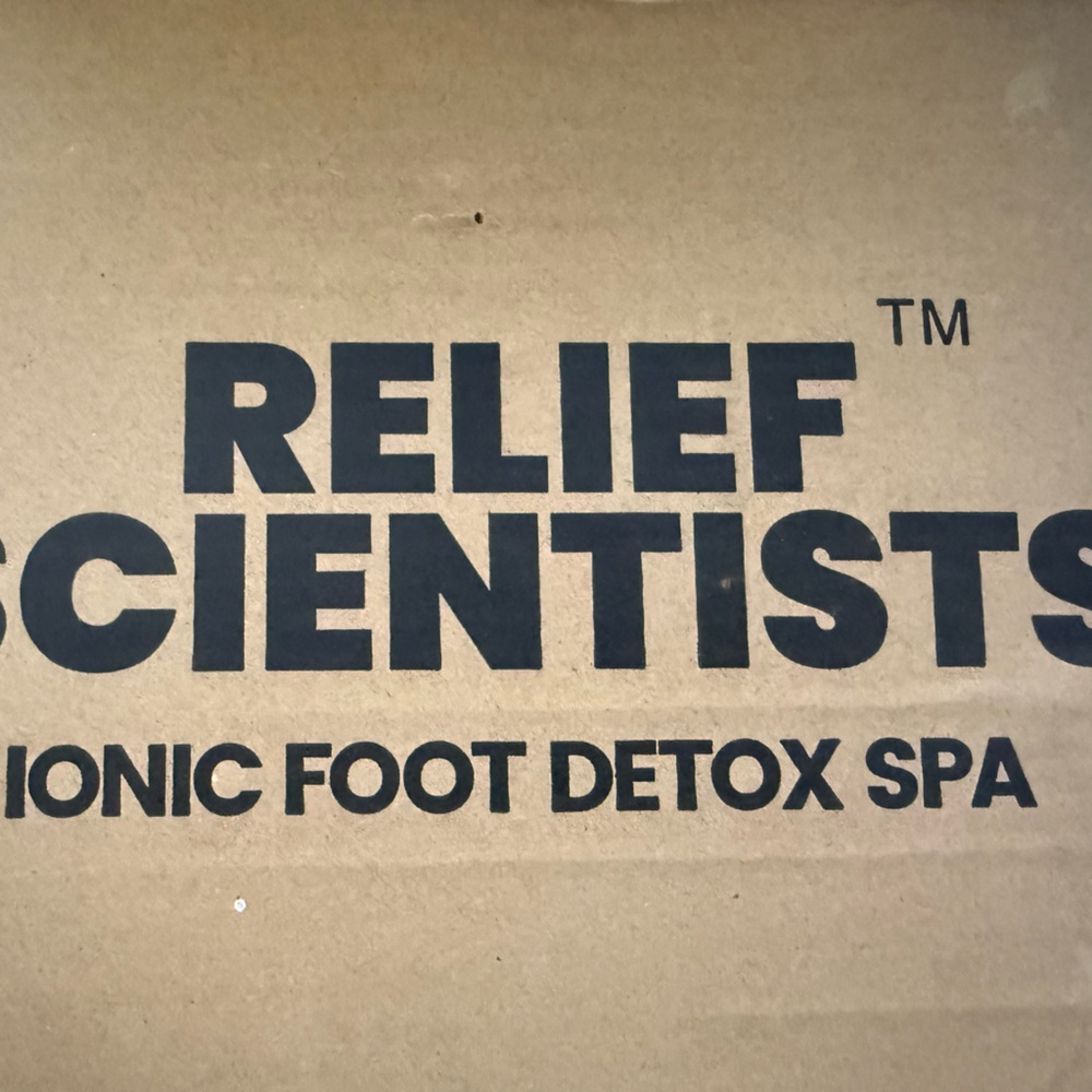 Relief Scientist Ionic Foot Detox Spa Box